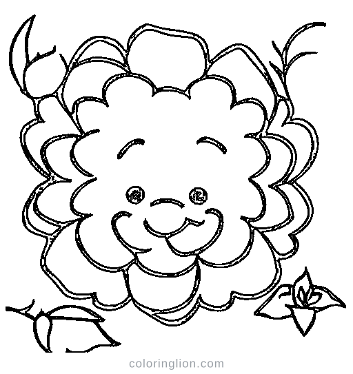 A rose Coloring Page