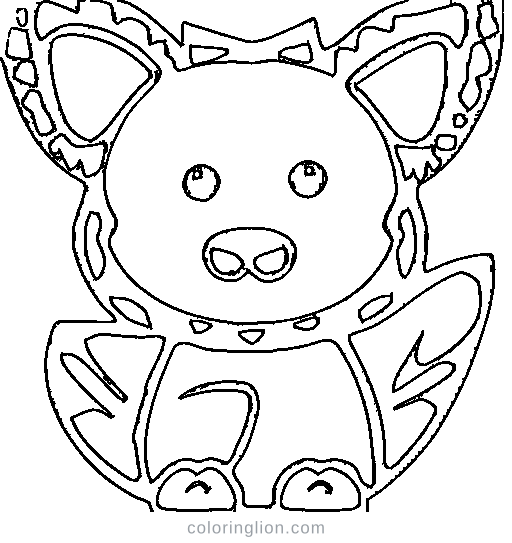 A paint palette and brush Coloring Page