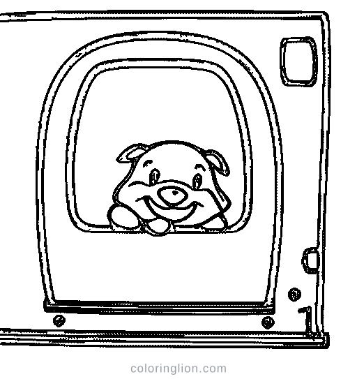 A high speed train Coloring Page