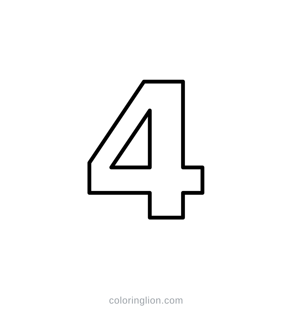 Number 4