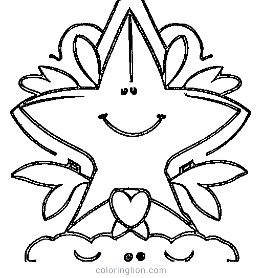 A maple leaf Coloring Page