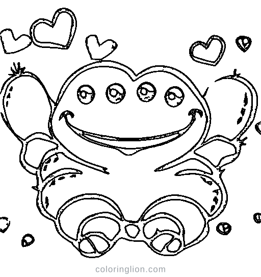 A crab Coloring Page