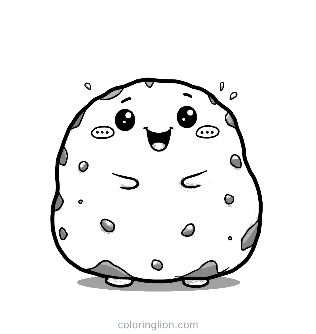 Cookie Coloring Page
