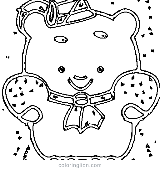 A party popper with confetti Coloring Page