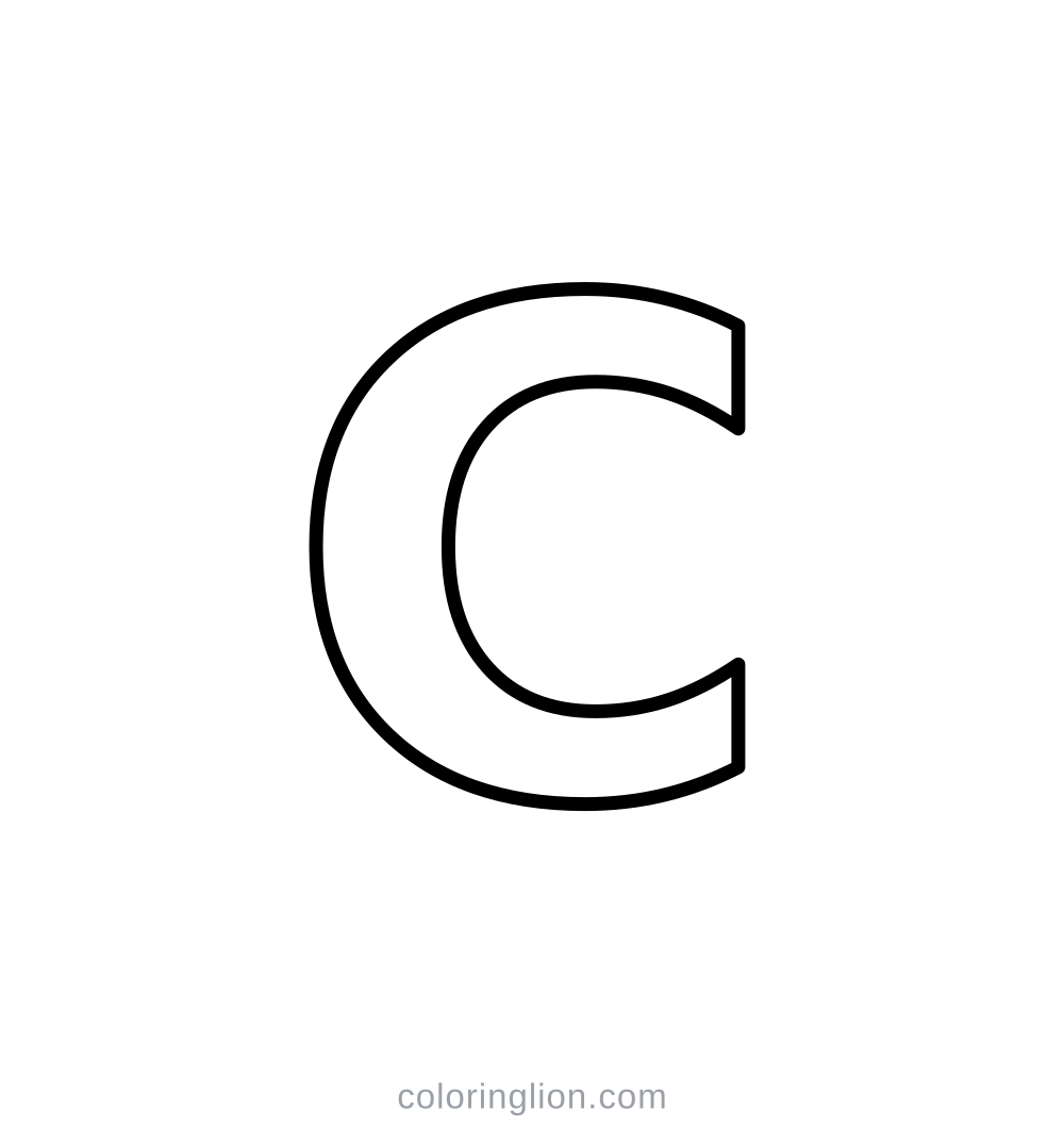 Uppercase C