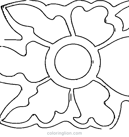 A strawberry Coloring Page