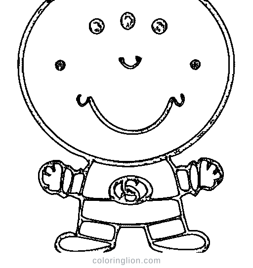 Superhero with a cape flying Coloring Page