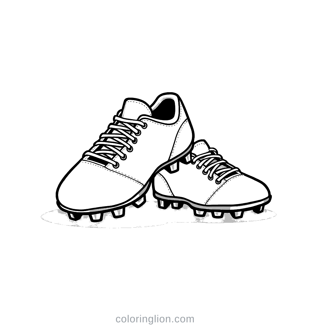 축구화 색칠 도안