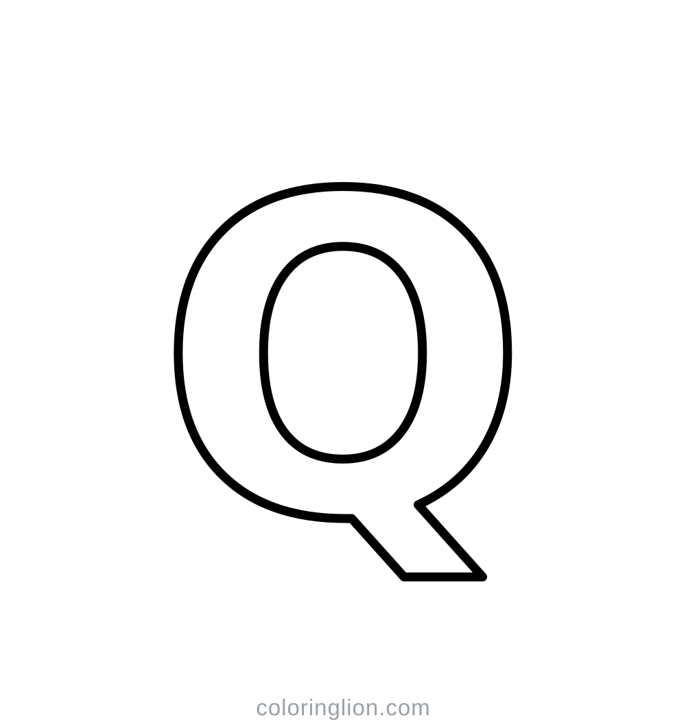 Uppercase Q