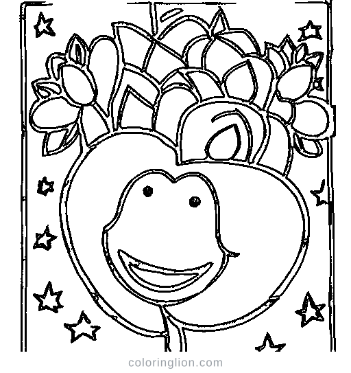 A tulip Coloring Page