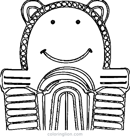 A bucket of crayons Coloring Page