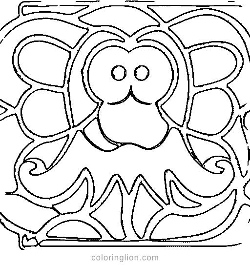 Octopus Coloring Page