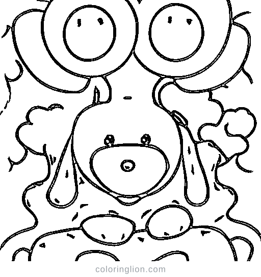 Giraffe Coloring Page