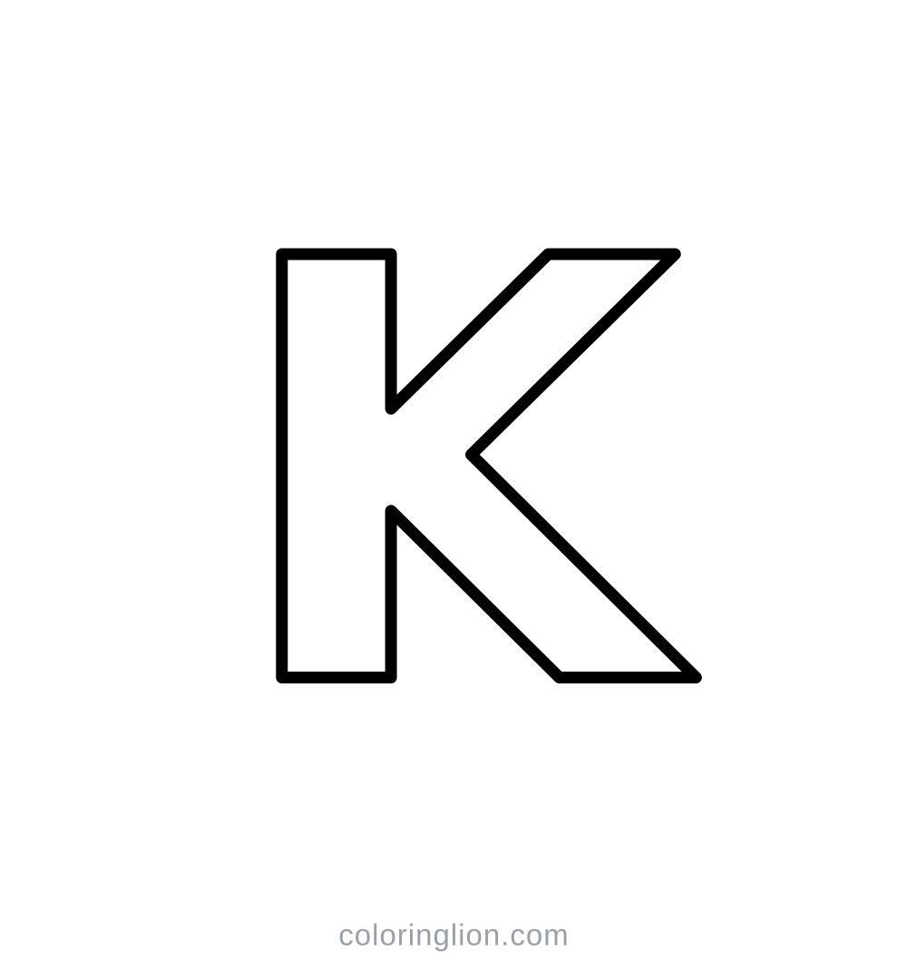 Uppercase K