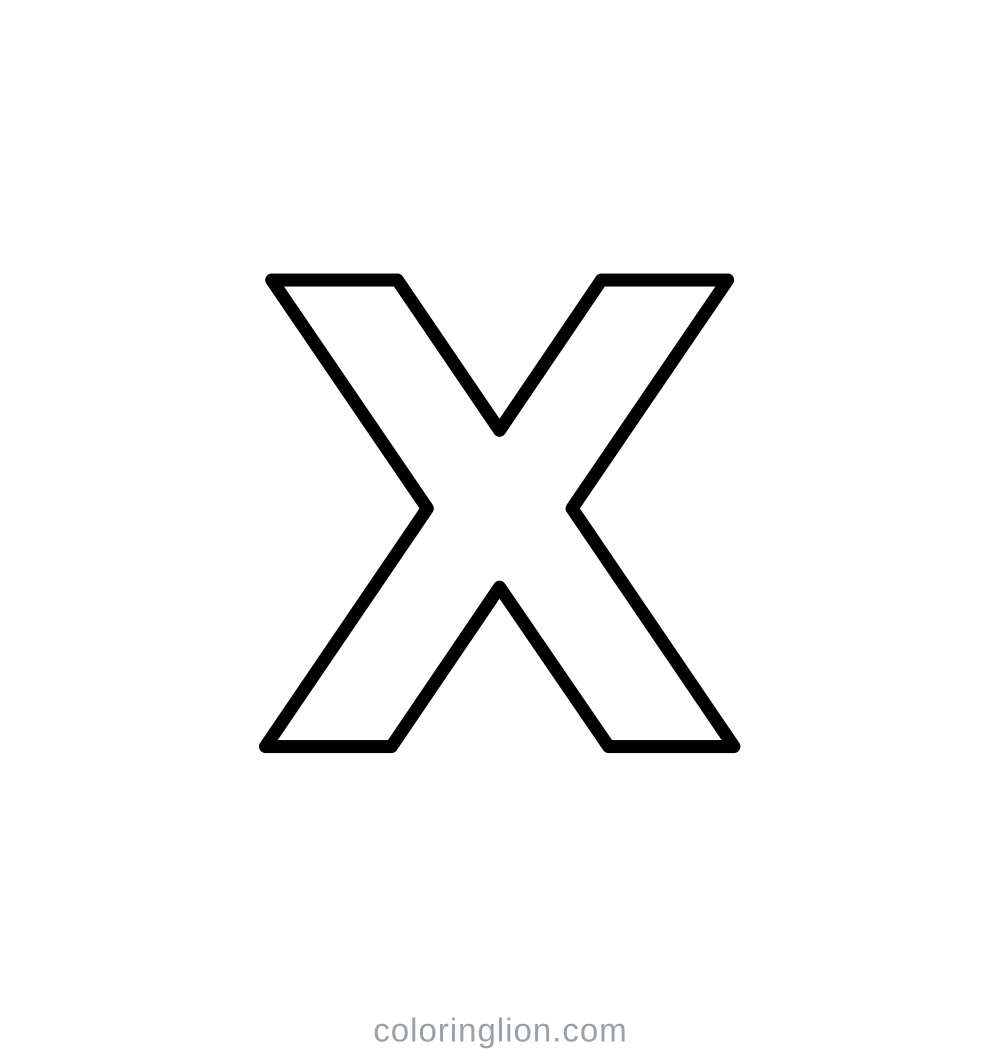 Uppercase X