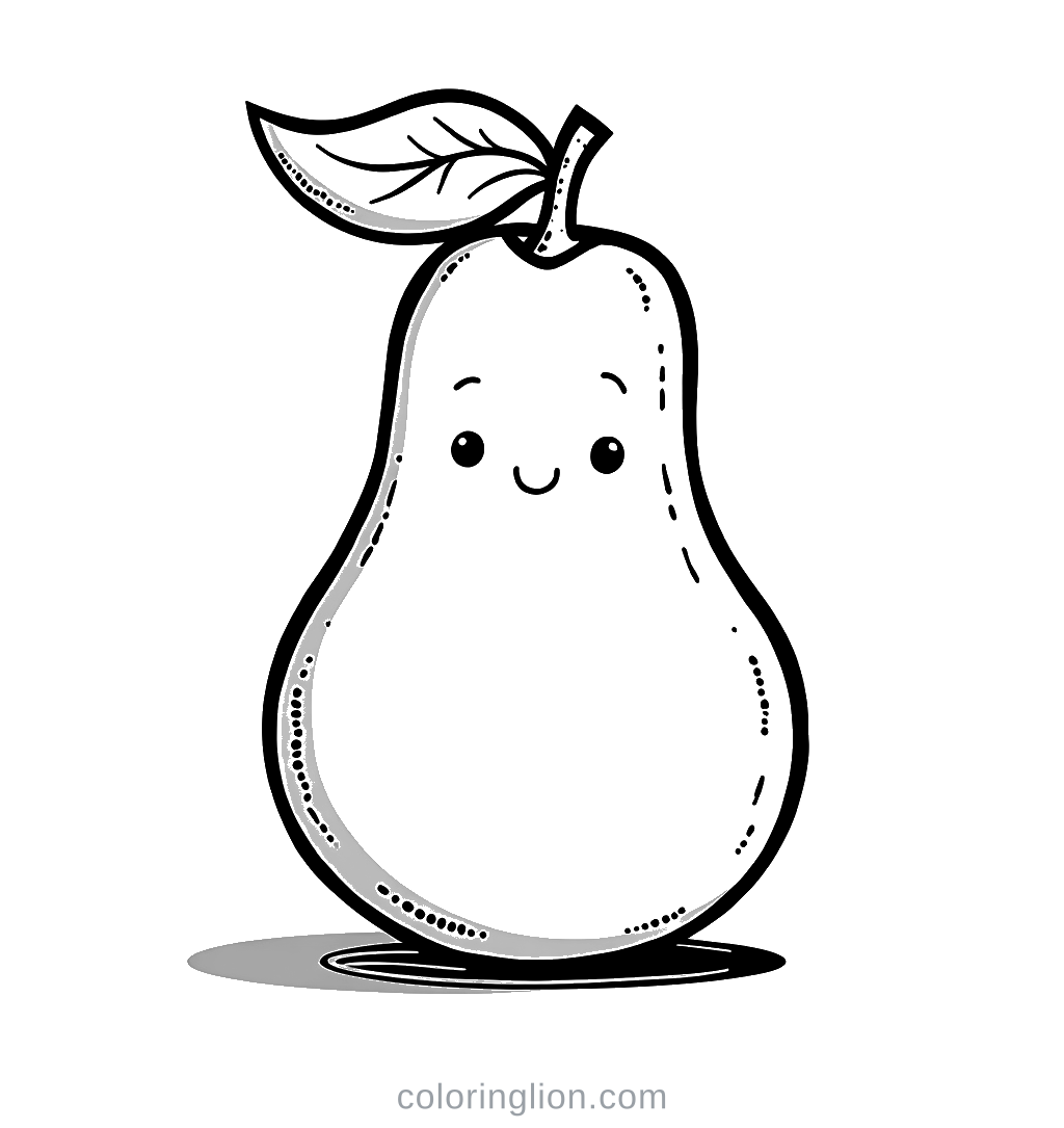 Orange Coloring Page