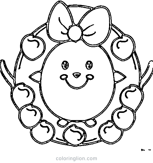 A candy Coloring Page