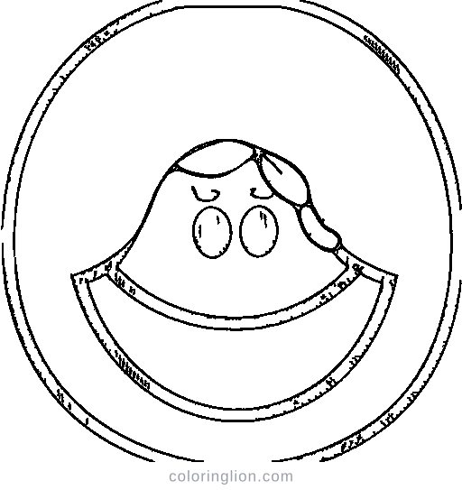 A tomato Coloring Page