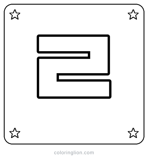 Hangul ㄹ Coloring Page