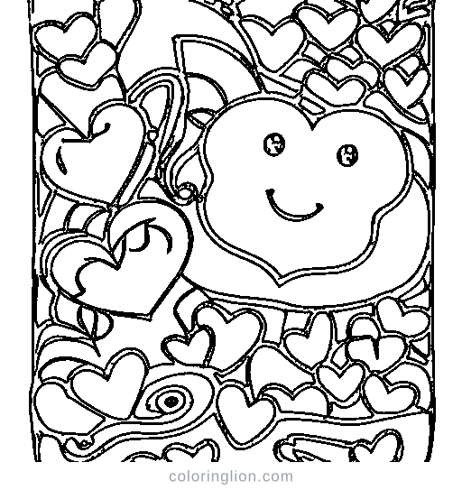 A mermaid with a starfish Coloring Page