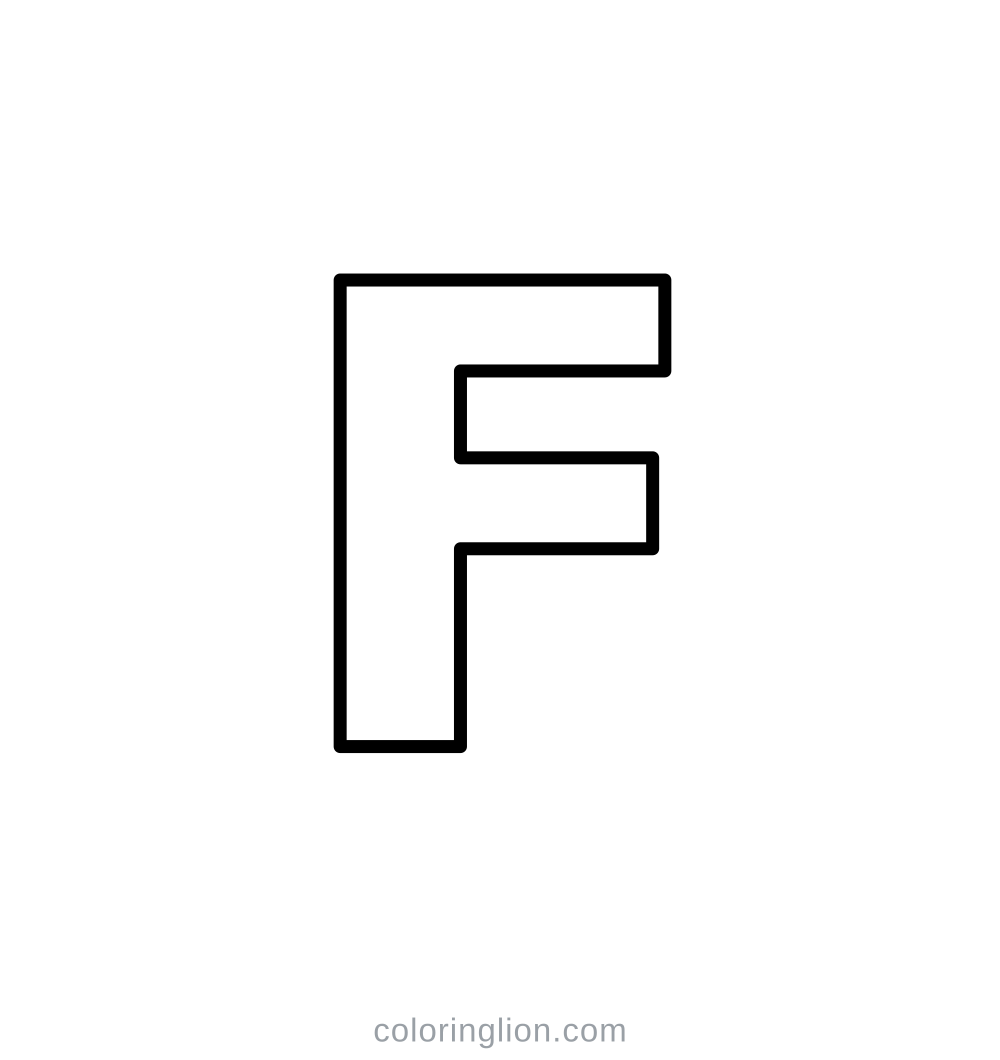 Uppercase F