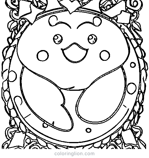 A christmas stocking Coloring Page