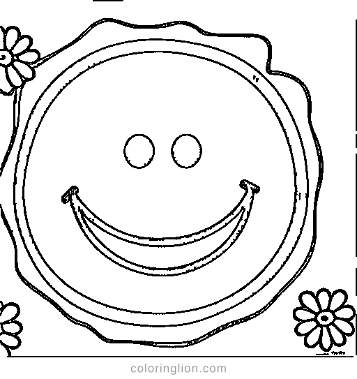 Watermelon Coloring Page