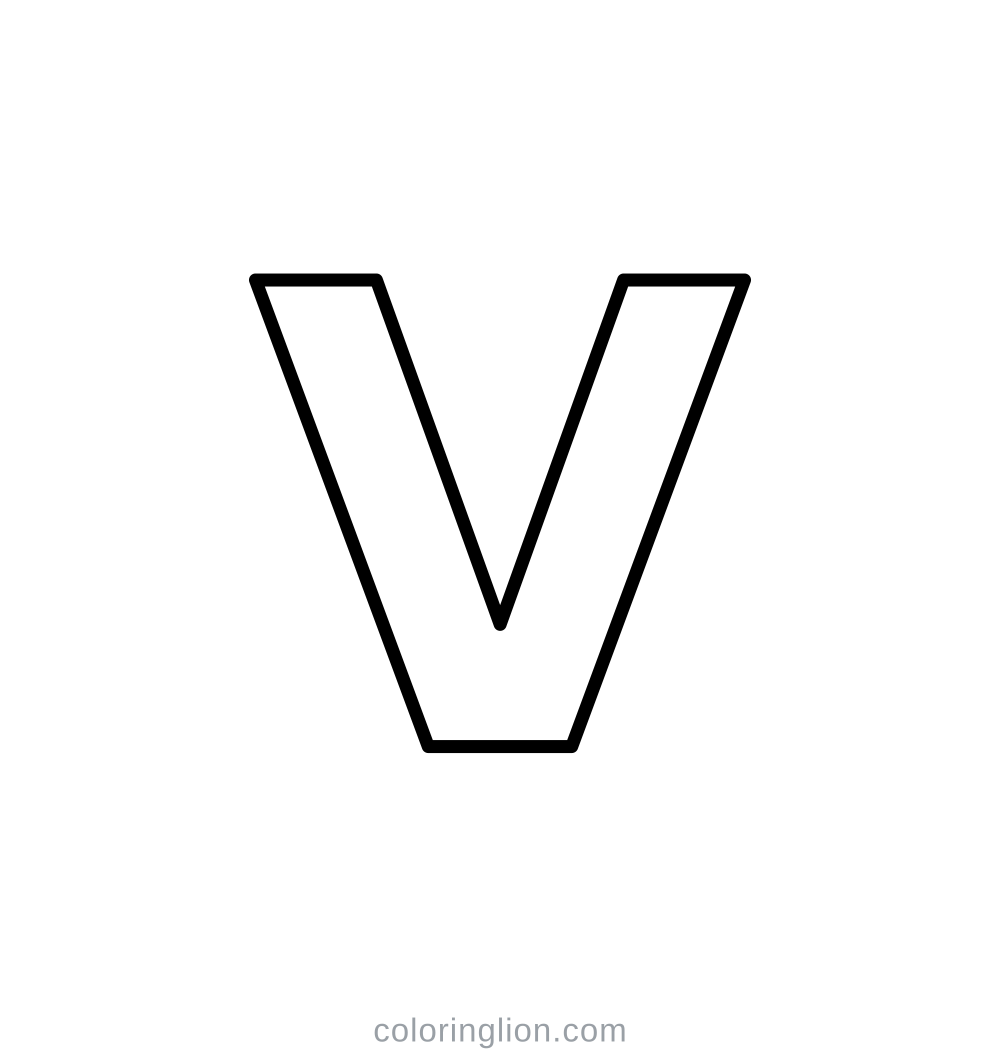 Uppercase V
