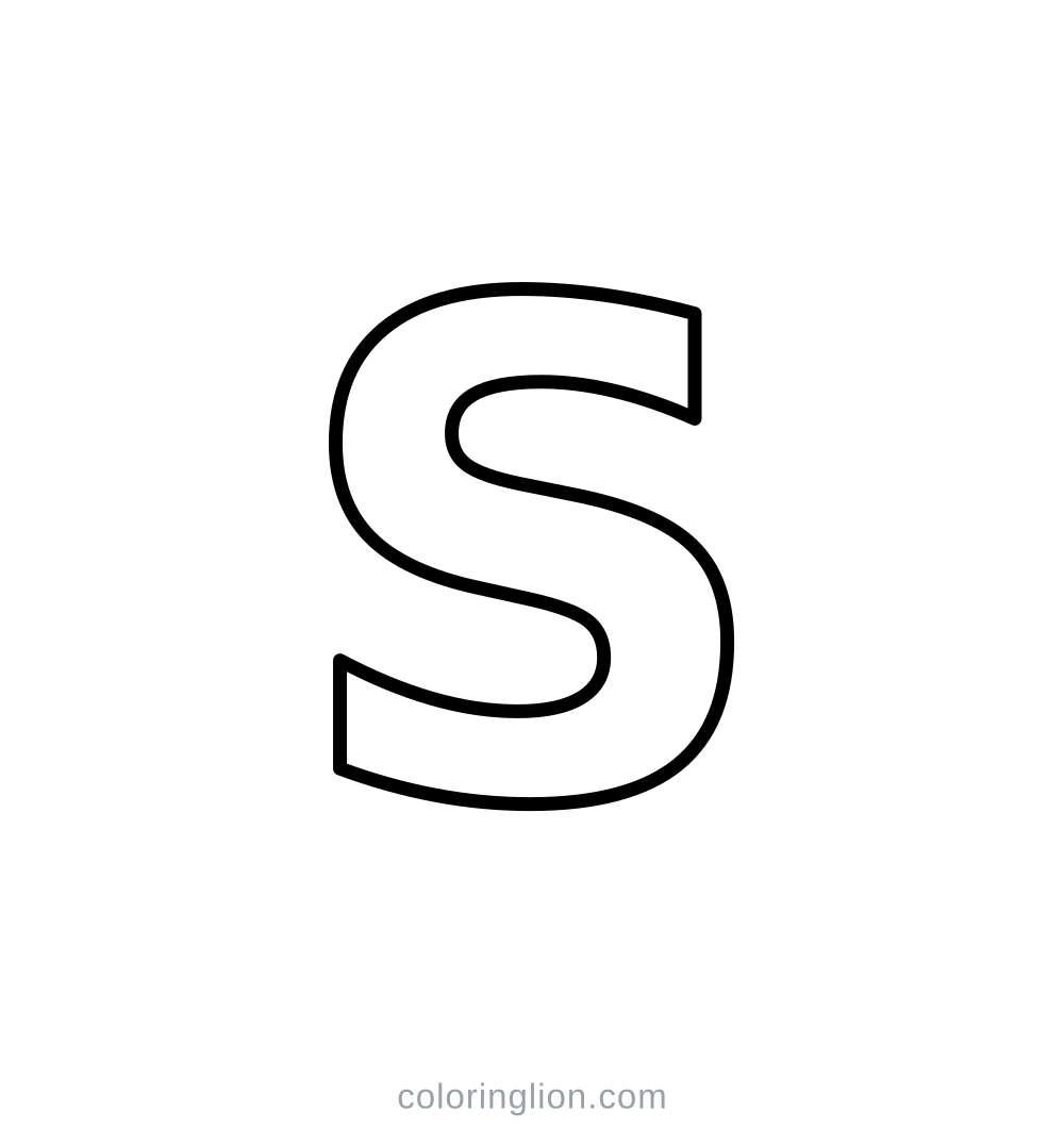 Uppercase S