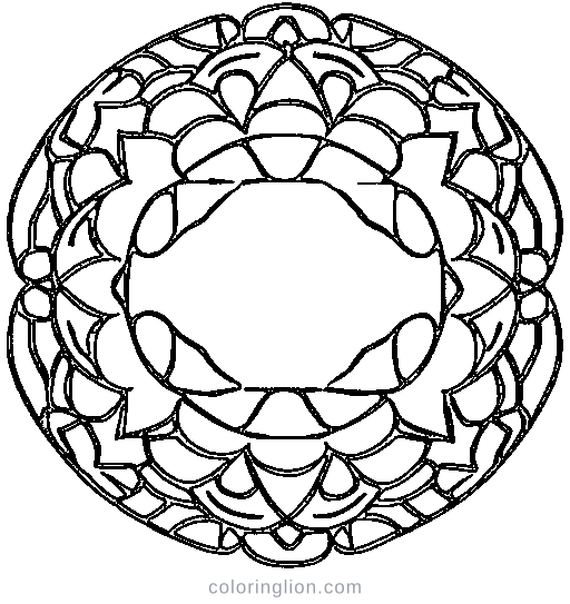 A potted flower Coloring Page