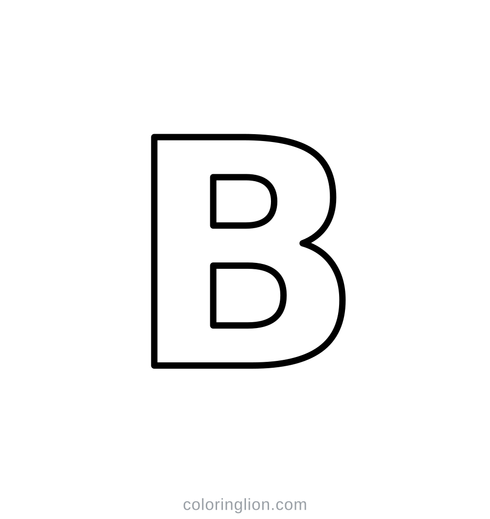 Uppercase B