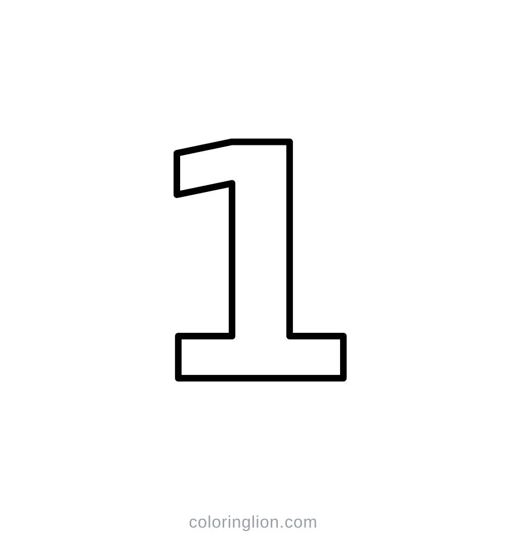 Number 1