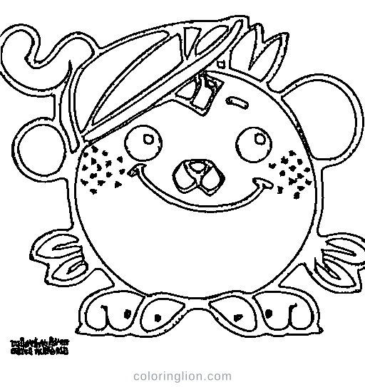 A taco Coloring Page