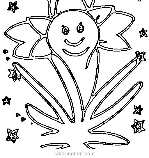 A starfish Coloring Page