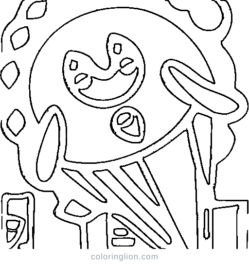 An ice cream cone Coloring Page