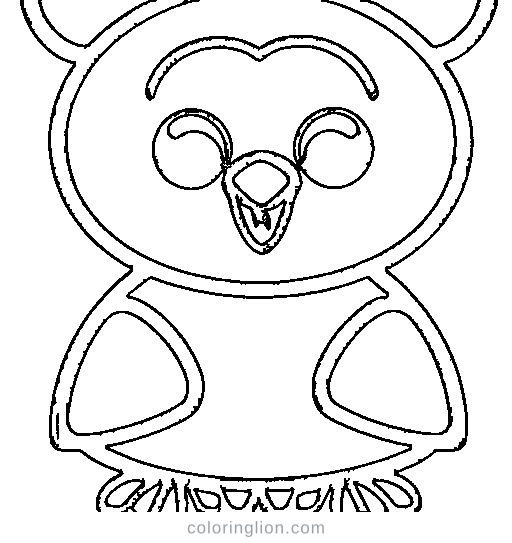 Baby chick Coloring Page