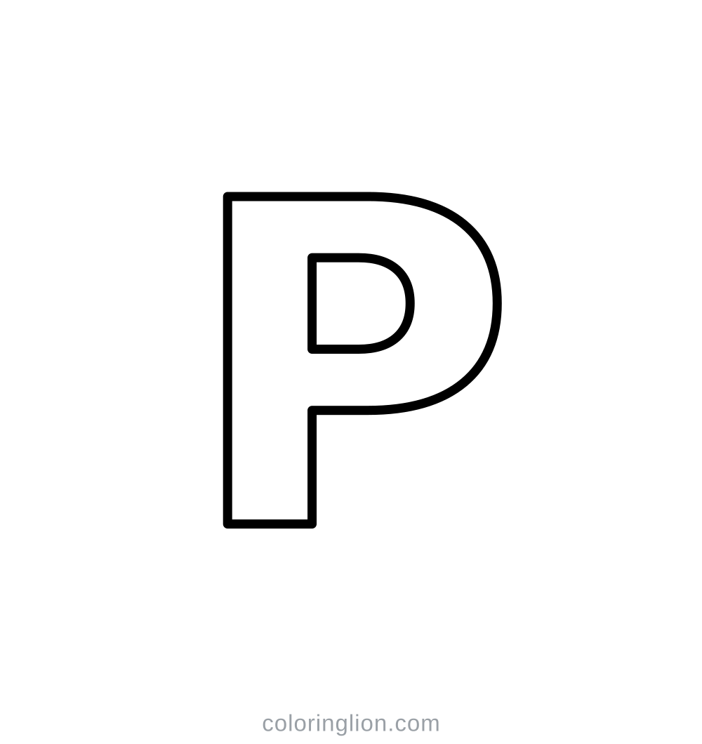 Uppercase P