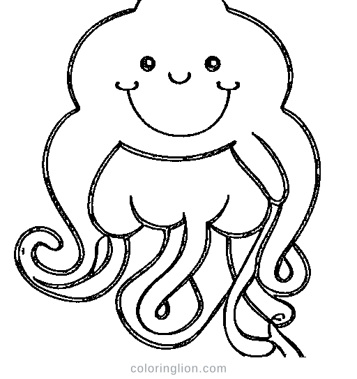 Octopus Coloring Page