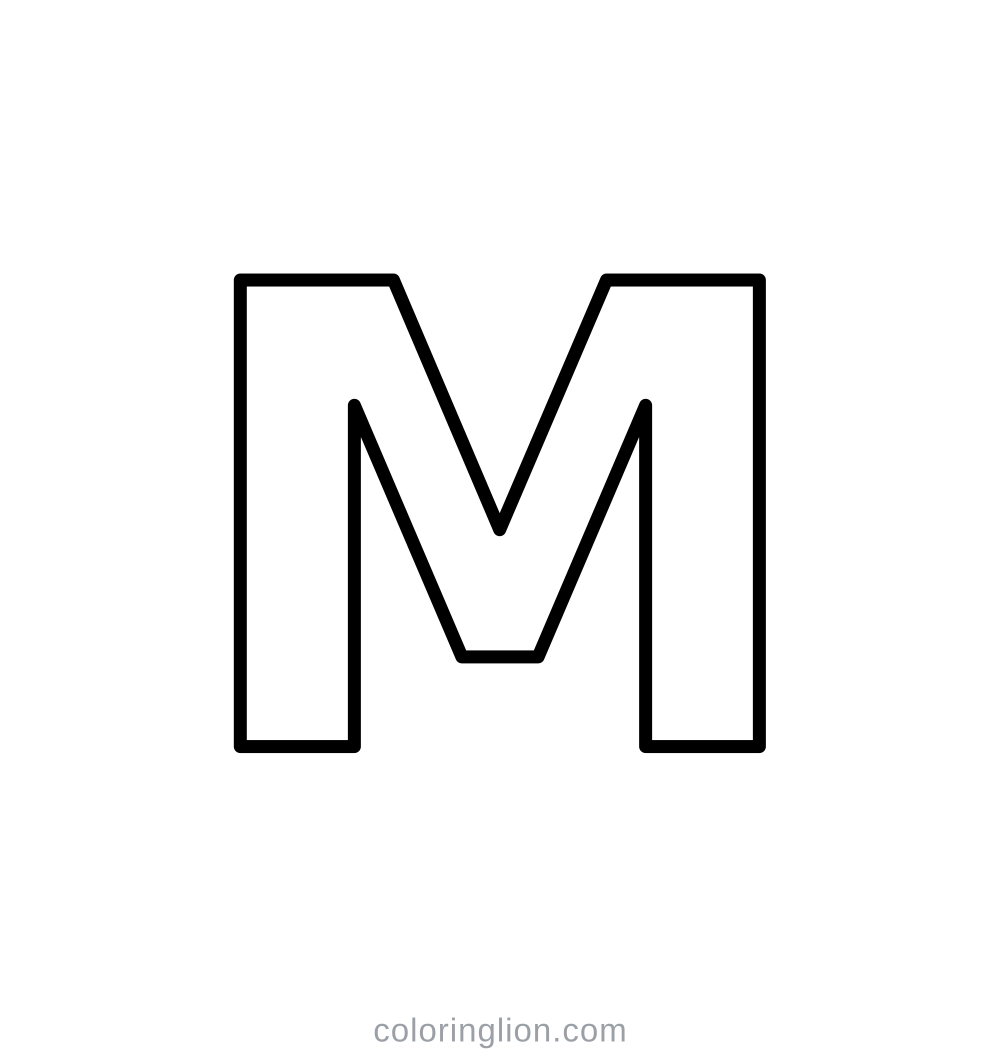 Uppercase M