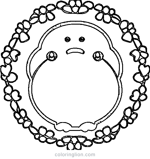 A penguin Coloring Page