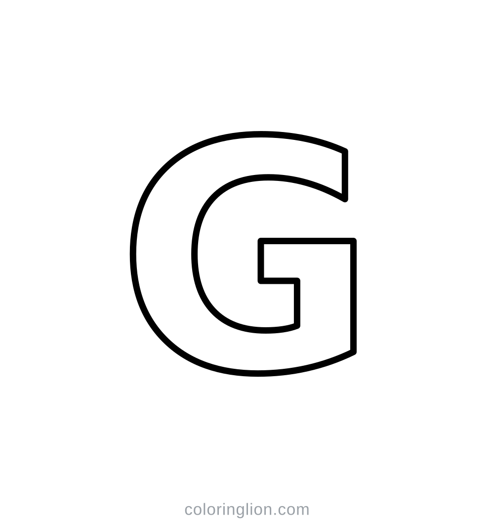Uppercase G