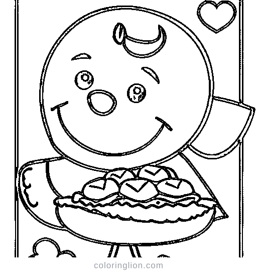 A taco Coloring Page