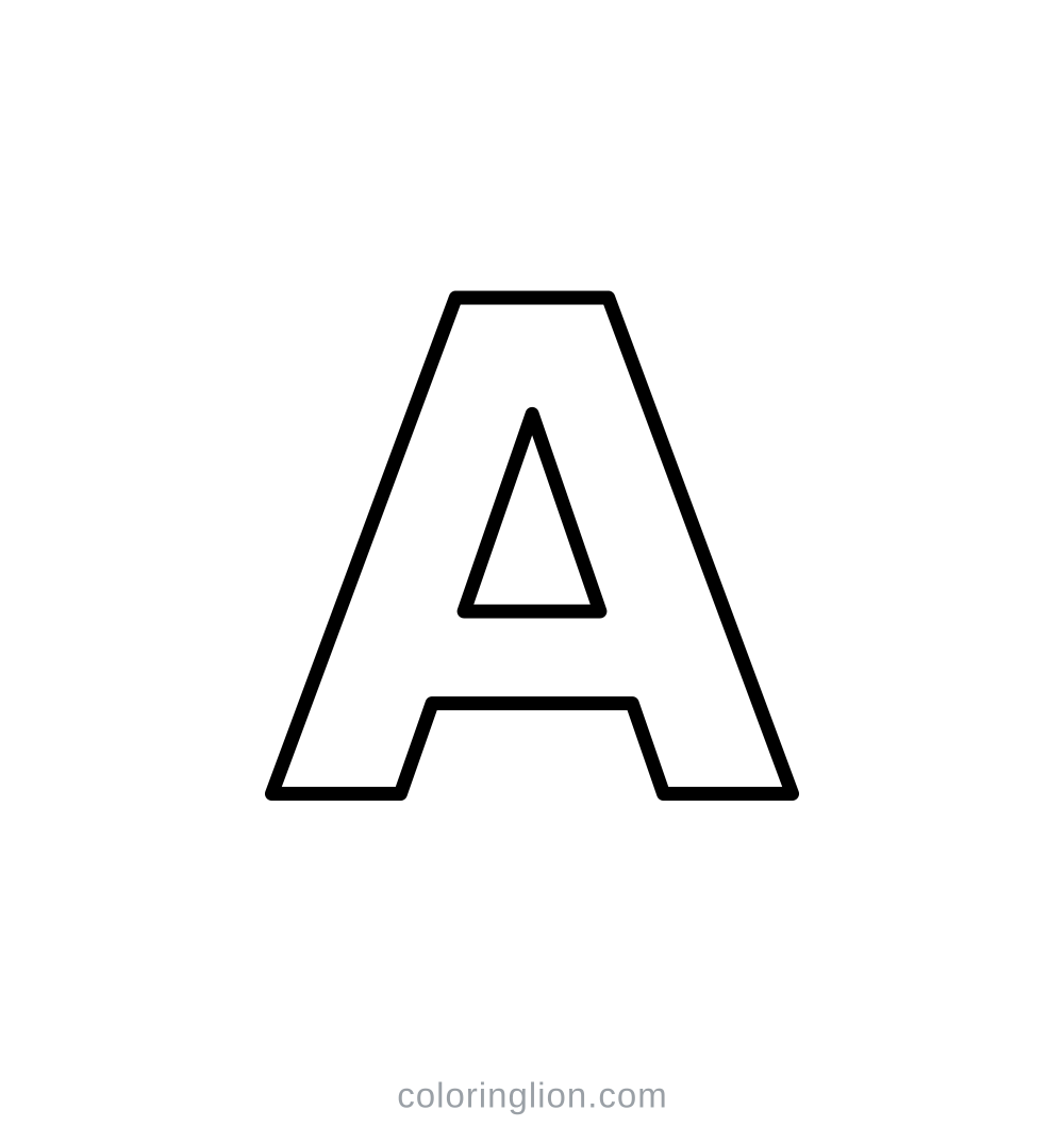 Uppercase A