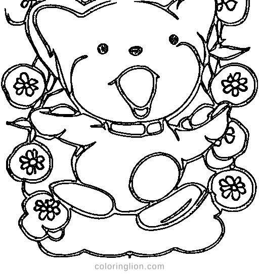 A banana Coloring Page