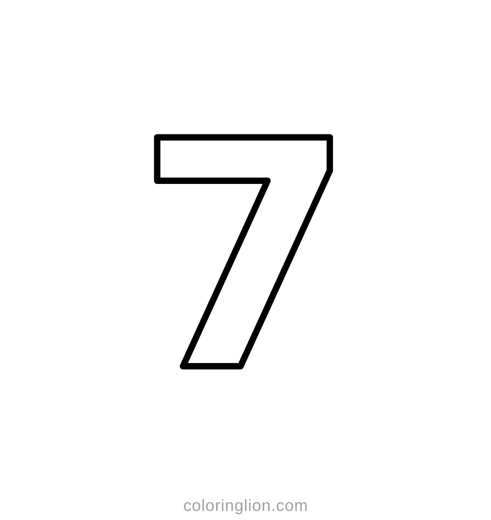Number 7
