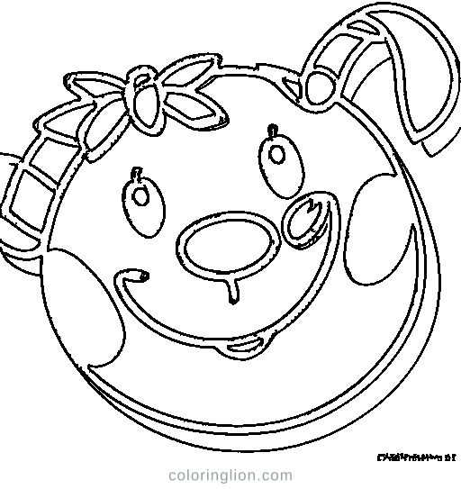 A hot dog Coloring Page