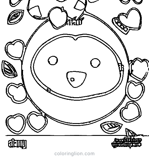 A potted flower Coloring Page